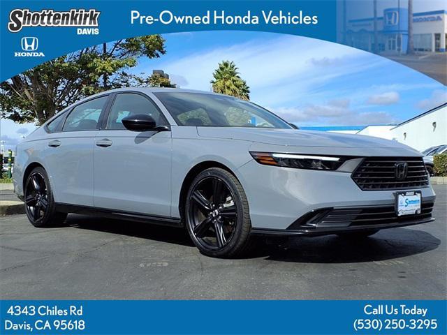 used 2023 Honda Accord Hybrid car, priced at $27,777