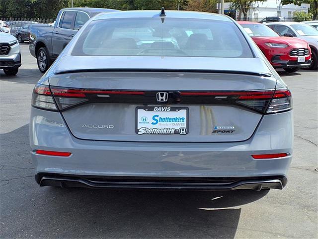 used 2023 Honda Accord Hybrid car, priced at $27,488