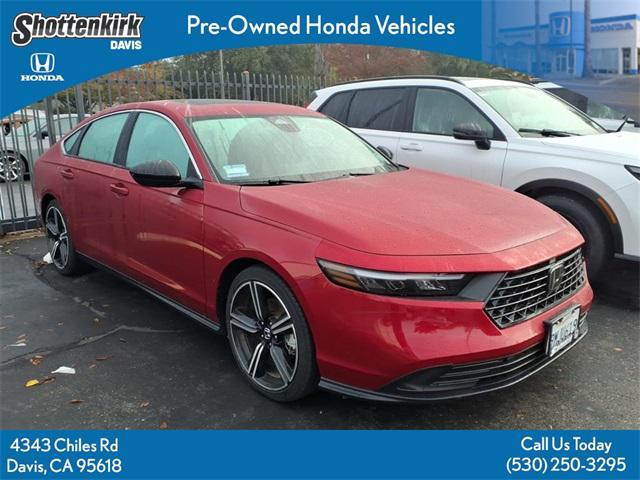 used 2024 Honda Accord Hybrid car, priced at $26,888