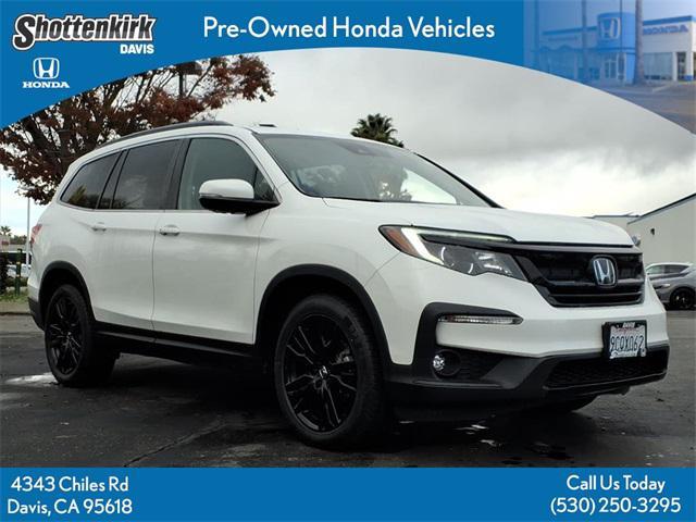 used 2022 Honda Pilot car, priced at $27,288