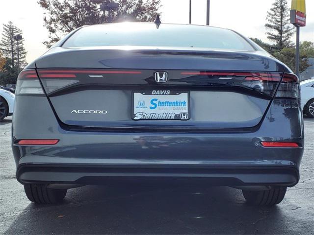new 2025 Honda Accord car, priced at $31,710