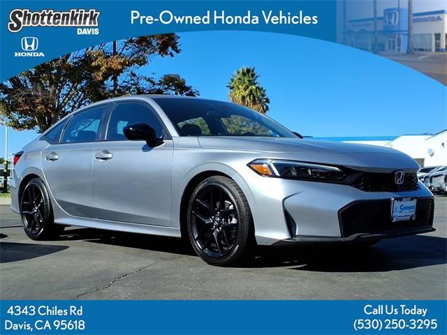 used 2025 Honda Civic car, priced at $25,999