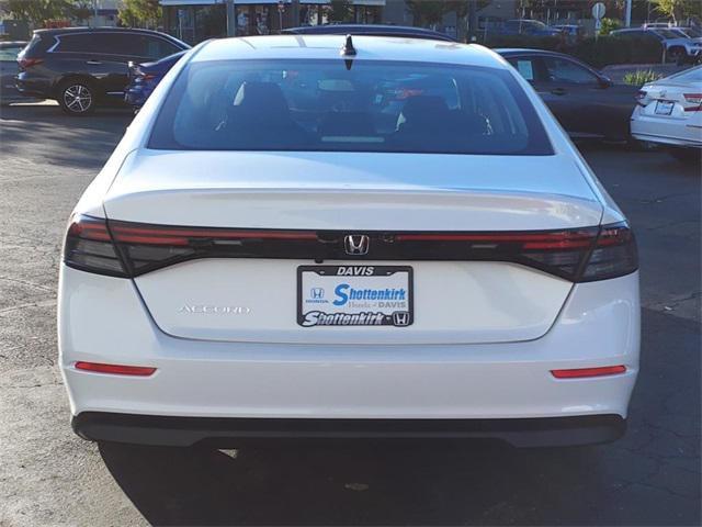 new 2025 Honda Accord car, priced at $32,165
