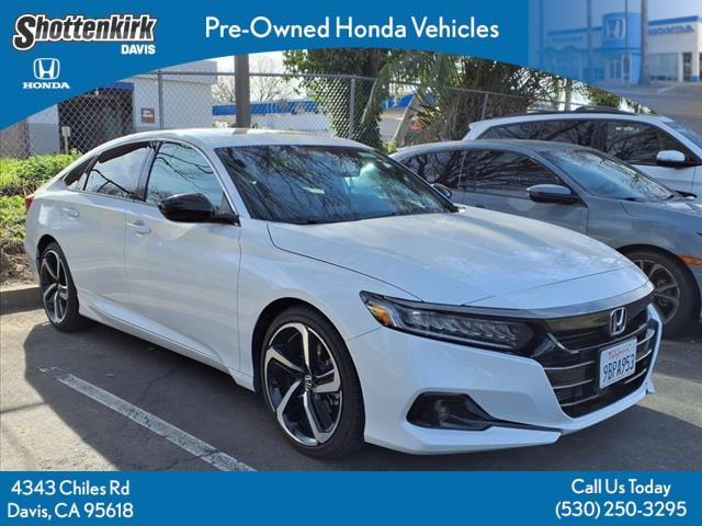 used 2022 Honda Accord car, priced at $27,988