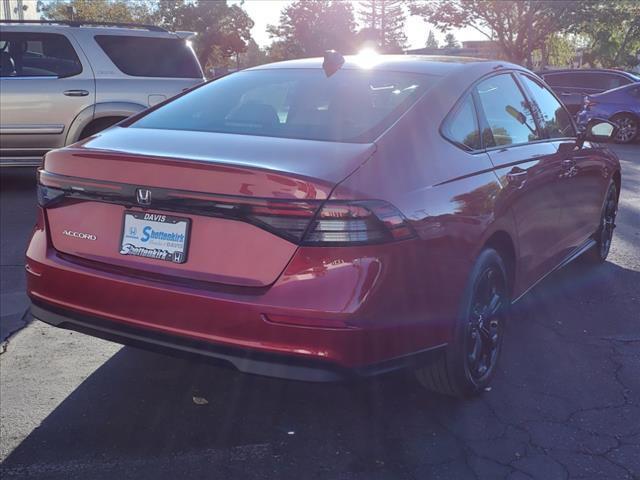 new 2025 Honda Accord car, priced at $32,110