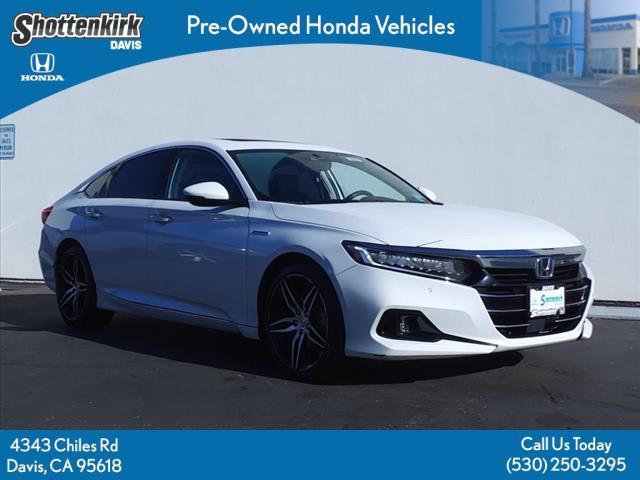 used 2022 Honda Accord Hybrid car, priced at $35,888