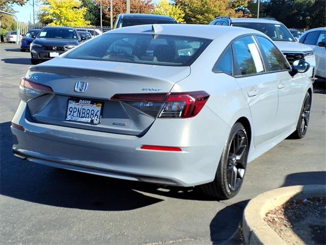 used 2025 Honda Civic Hybrid car, priced at $28,988