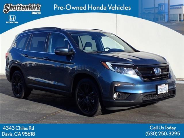 used 2022 Honda Pilot car, priced at $31,888