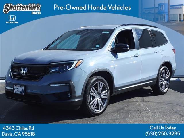 used 2022 Honda Pilot car, priced at $28,988