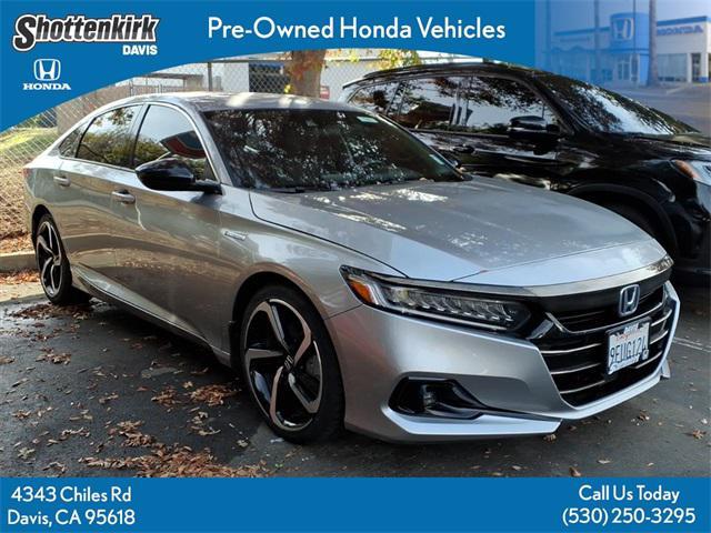 used 2022 Honda Accord Hybrid car, priced at $26,488