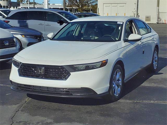new 2025 Honda Accord car, priced at $29,945