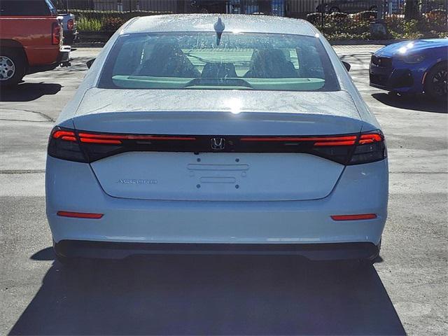 new 2025 Honda Accord car, priced at $29,945