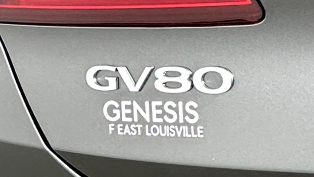 new 2024 Genesis GV80 car, priced at $80,195