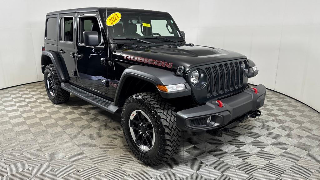 used 2021 Jeep Wrangler Unlimited car, priced at $41,720