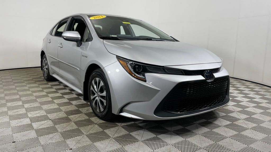used 2021 Toyota Corolla Hybrid car, priced at $22,421
