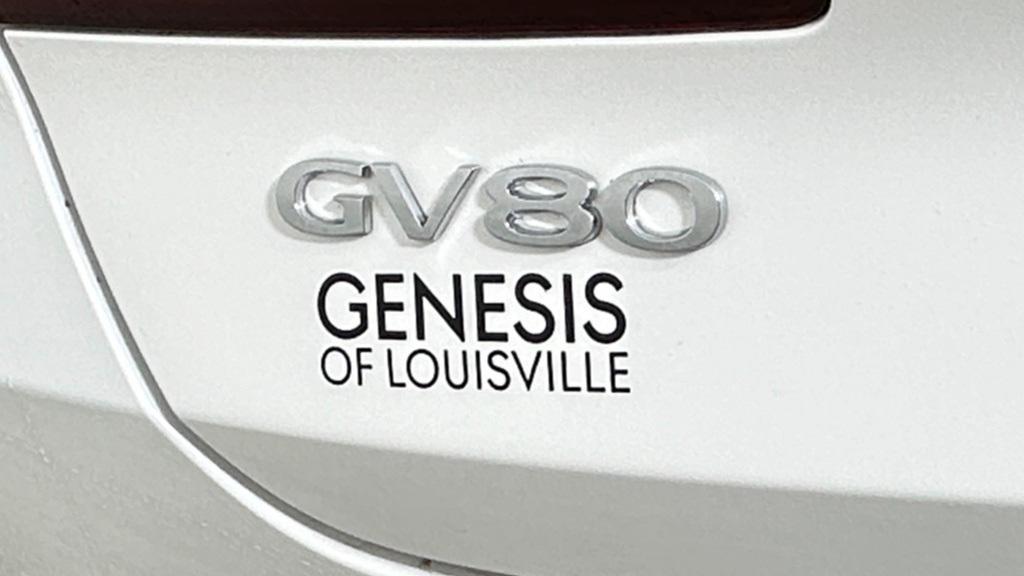 new 2024 Genesis GV80 car, priced at $74,615