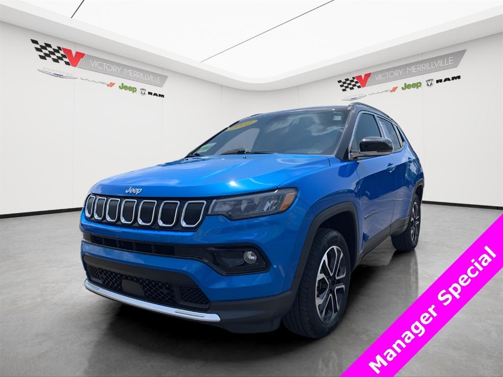 used 2022 Jeep Compass car, priced at $21,708