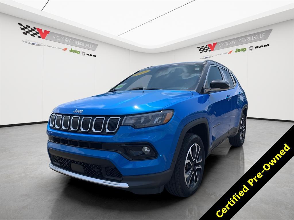 used 2022 Jeep Compass car, priced at $20,985