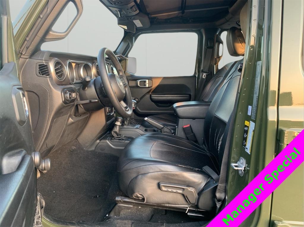used 2021 Jeep Wrangler Unlimited car, priced at $22,193