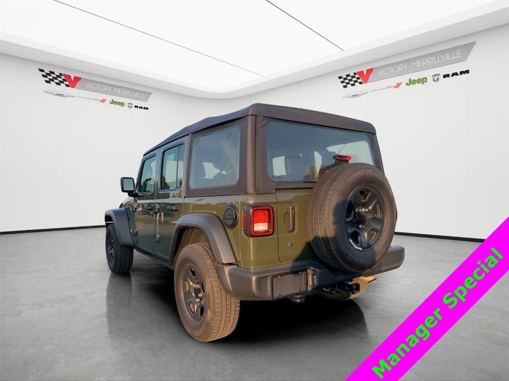 used 2021 Jeep Wrangler Unlimited car, priced at $22,193