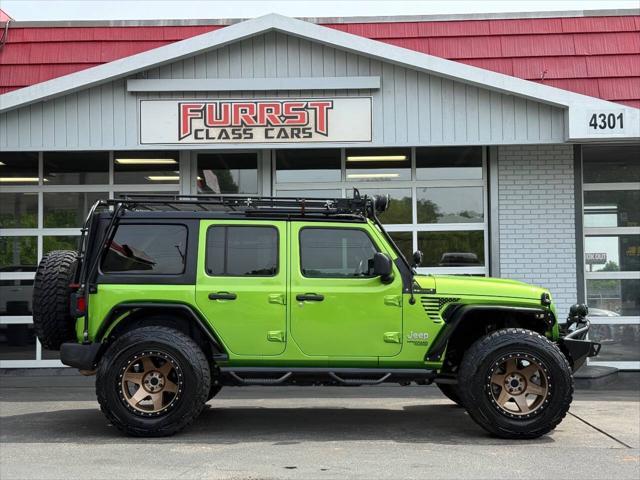 used 2018 Jeep Wrangler Unlimited car, priced at $34,999