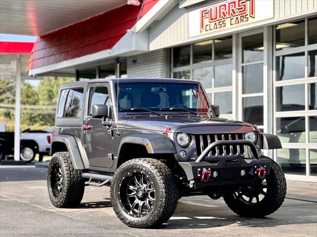 used 2018 Jeep Wrangler JK car, priced at $33,495