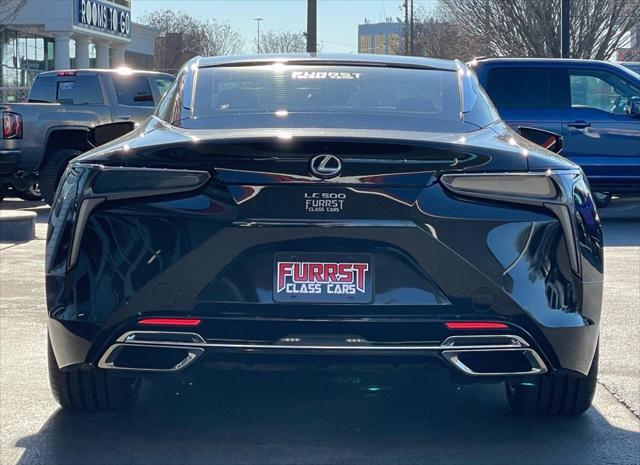 used 2018 Lexus LC 500 car, priced at $64,990