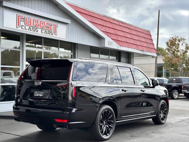 used 2023 Cadillac Escalade ESV car, priced at $98,495