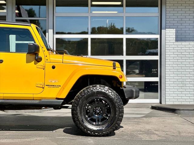 used 2015 Jeep Wrangler Unlimited car, priced at $22,999