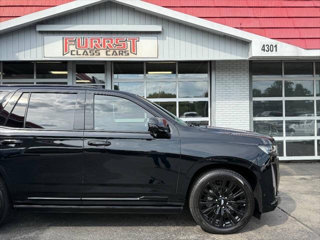used 2022 Cadillac Escalade car, priced at $77,999