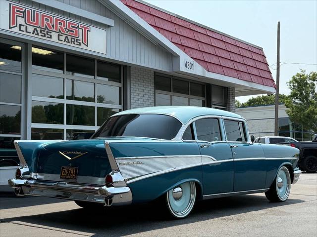 used 1957 Chevrolet Bel Air car, priced at $39,999