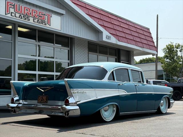 used 1957 Chevrolet Bel Air car, priced at $39,999