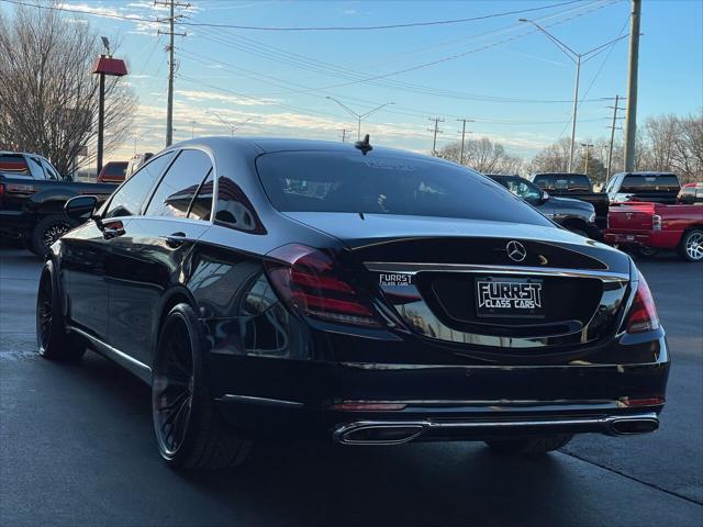 used 2020 Mercedes-Benz S-Class car, priced at $49,999