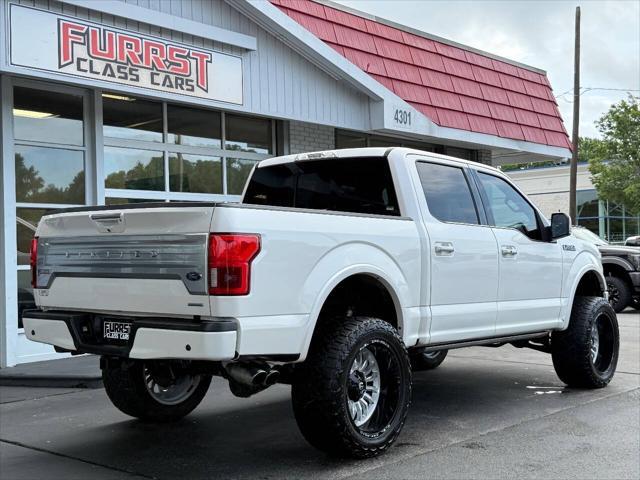 used 2018 Ford F-150 car, priced at $42,999