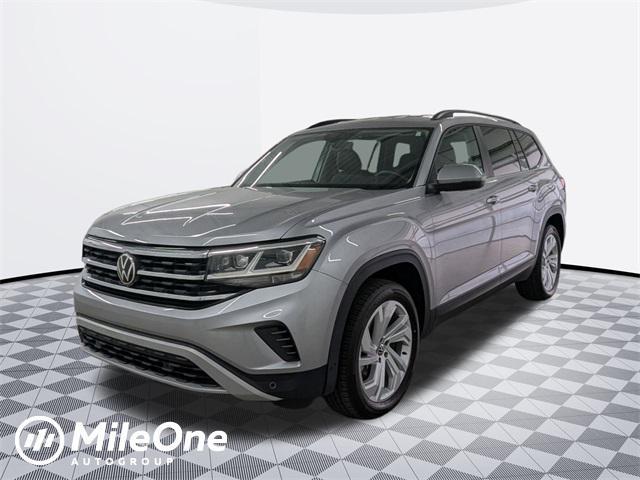 used 2021 Volkswagen Atlas car, priced at $24,600