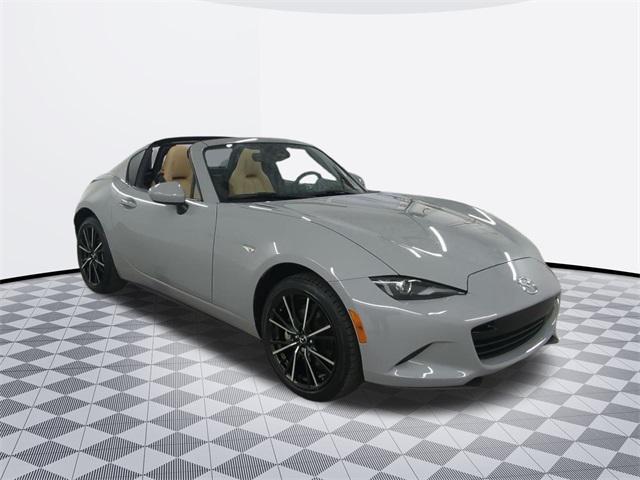 used 2024 Mazda MX-5 Miata RF car, priced at $34,500