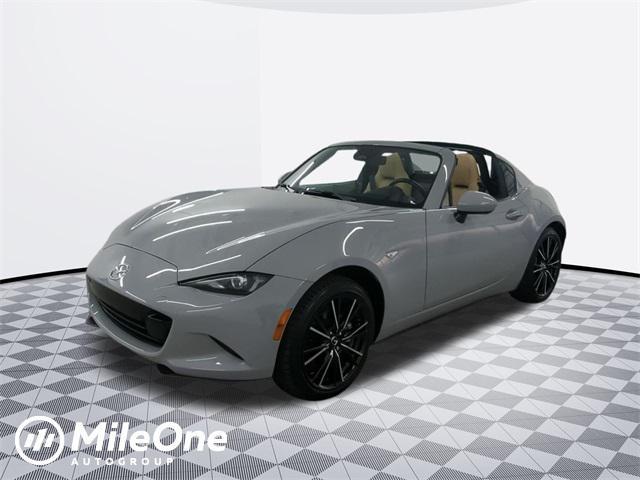 used 2024 Mazda MX-5 Miata RF car, priced at $34,600