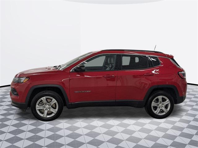 used 2023 Jeep Compass car, priced at $22,350