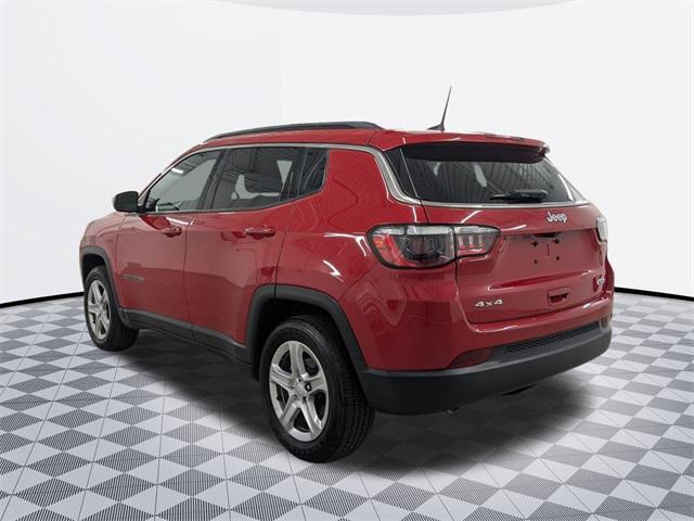 used 2023 Jeep Compass car, priced at $22,350