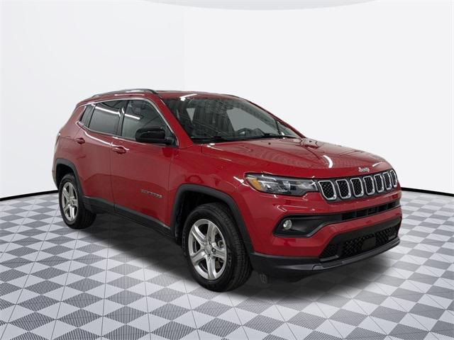 used 2023 Jeep Compass car, priced at $22,350