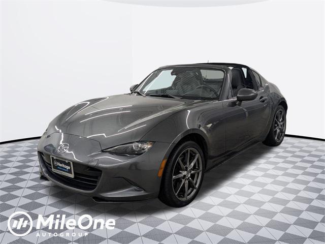 used 2017 Mazda MX-5 Miata RF car, priced at $20,500
