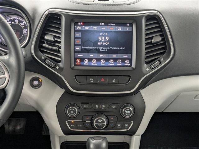 used 2021 Jeep Cherokee car, priced at $19,500