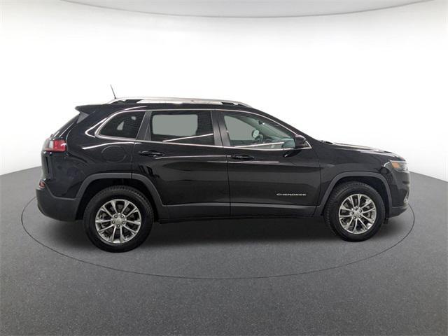 used 2021 Jeep Cherokee car, priced at $19,500