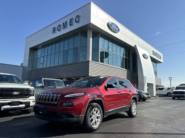 used 2017 Jeep Cherokee car, priced at $13,390