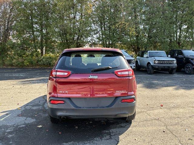 used 2017 Jeep Cherokee car, priced at $13,390