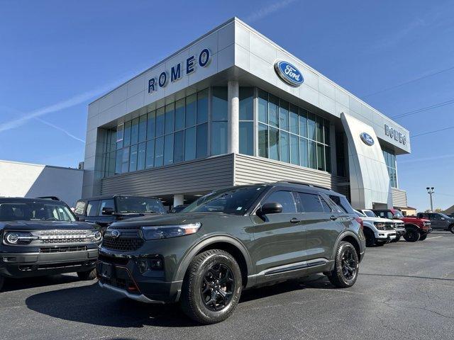 used 2022 Ford Explorer car, priced at $34,995