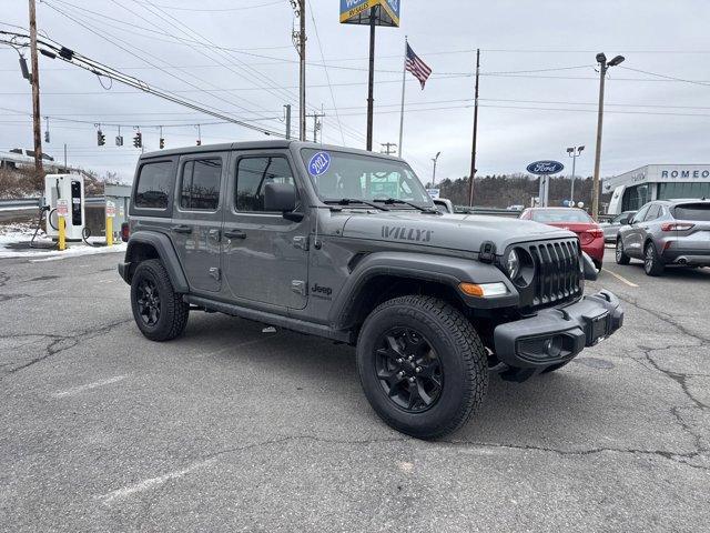 used 2021 Jeep Wrangler Unlimited car, priced at $26,959