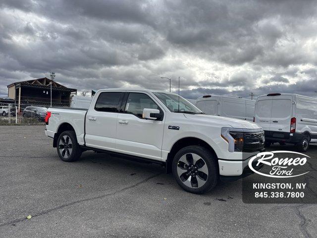 new 2025 Ford F-150 Lightning car, priced at $84,585