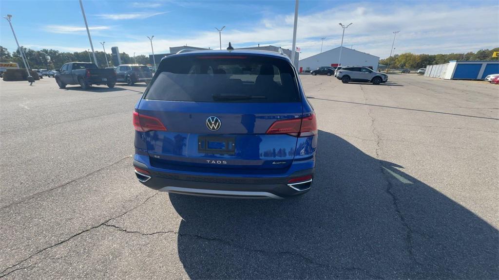 used 2024 Volkswagen Taos car, priced at $24,677