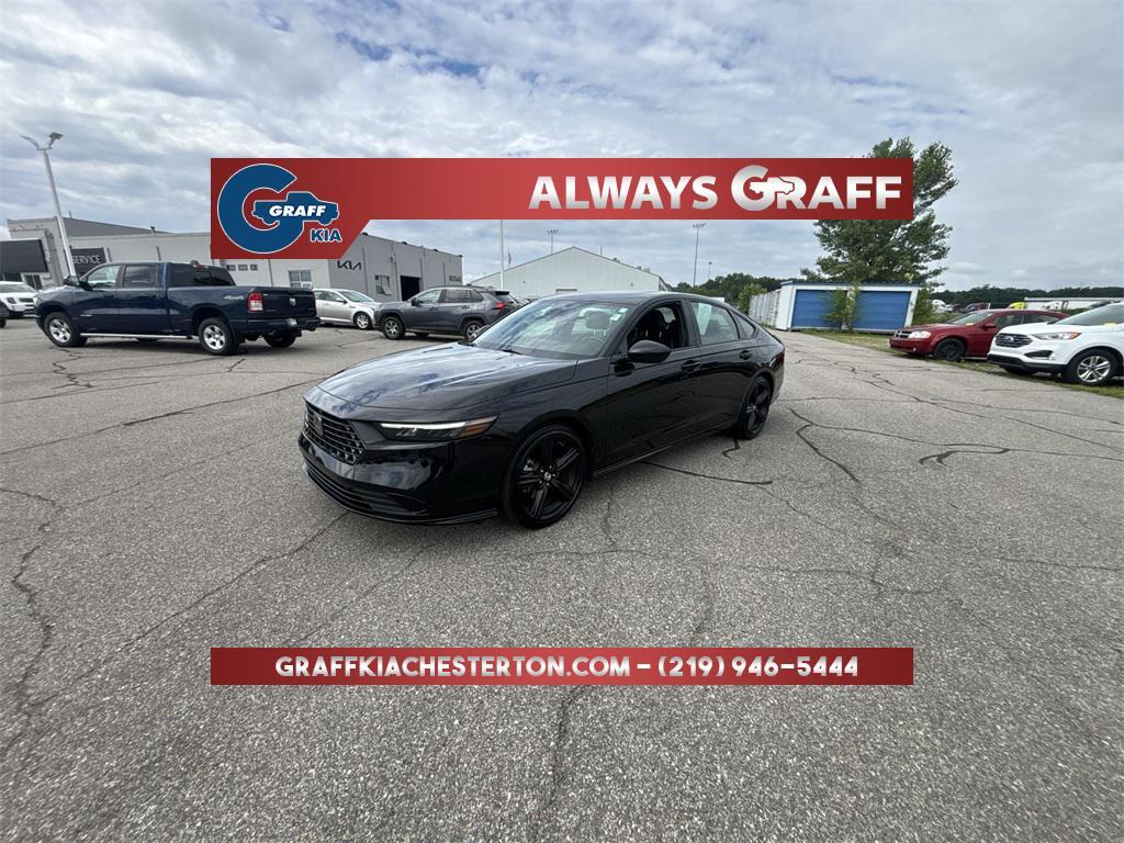 used 2024 Honda Accord Hybrid car, priced at $28,677